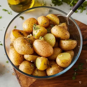 Fry potatoes