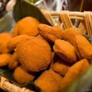 Half tray coki puff puff