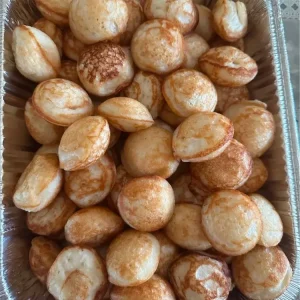 Rice puff puff, half tray
